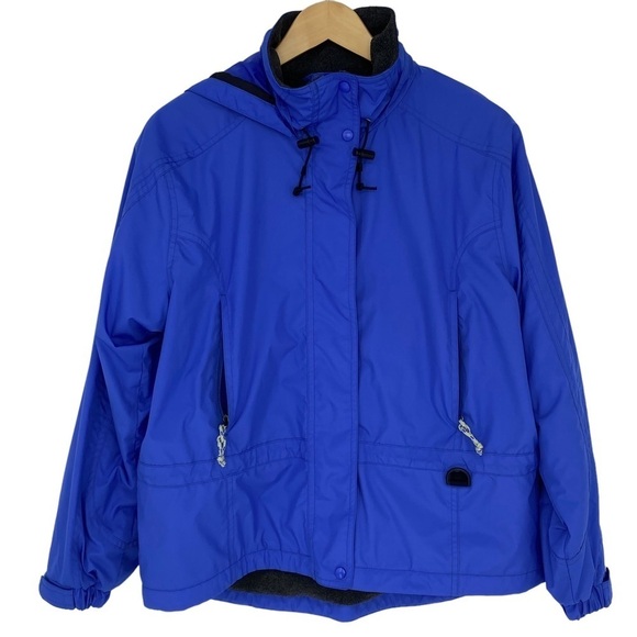 L.L.Bean purple/blue snow/ski lined jacket, SP - Picture 1 of 15